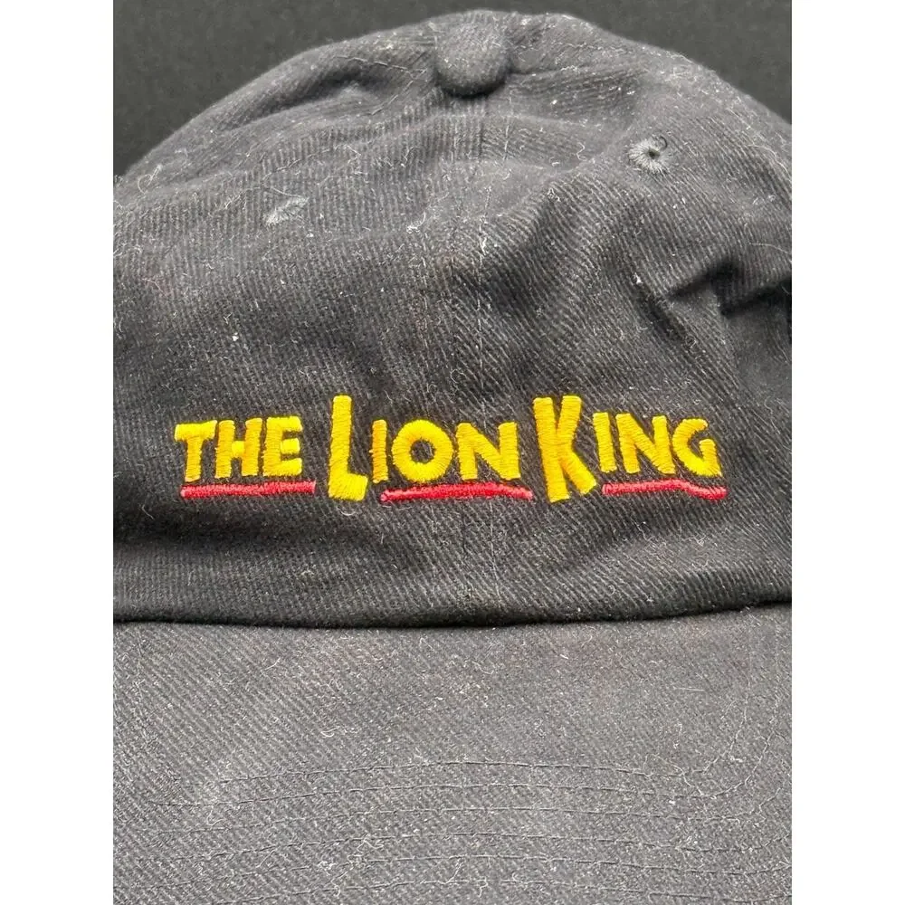 Vintage Disney The Lion King Broadway Production VIP Strapback‎ Baseball Hat Cap
